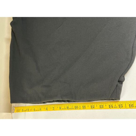 Sezane Skirt Women 2XL Black Calvi Mini Wrap Pull On Stretch Classic Comfortable - Picture 5 of 6